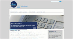 Desktop Screenshot of mav-hannover.de